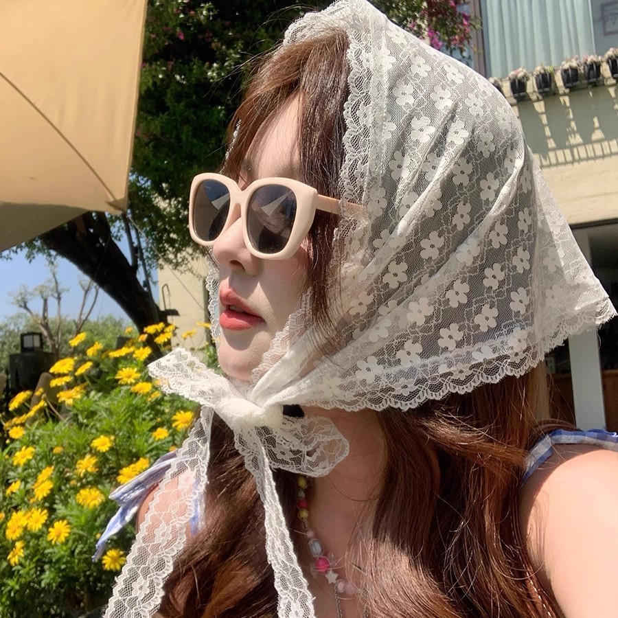 Vintage Lace Scarf Triangle Ne - Vintage Fashion Houses のレビューと価格