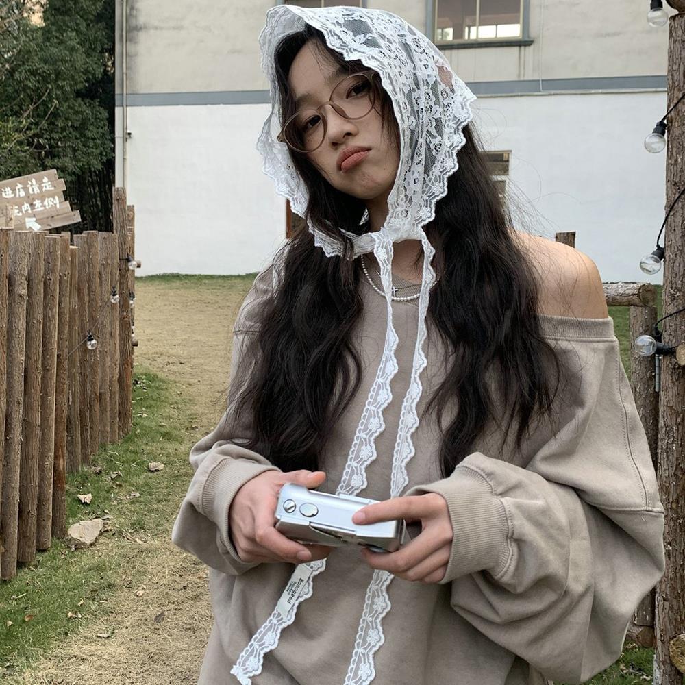 Vintage Lace Scarf Triangle Ne - Vintage Fashion Houses のレビューと価格