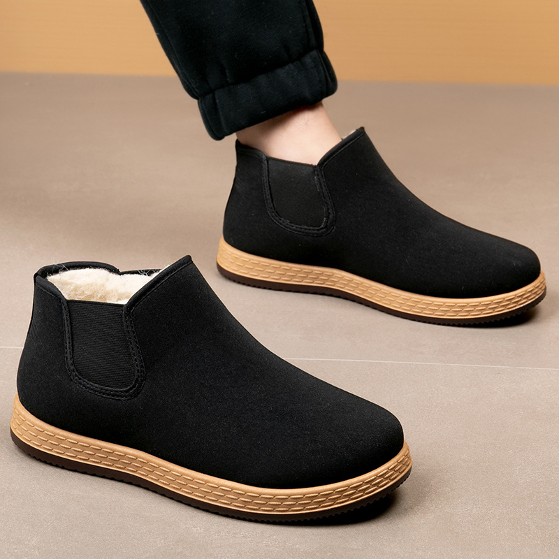 Men's Cotton Shoes Men's Winte - Vintage Fashion Fabrics のレビューと価格