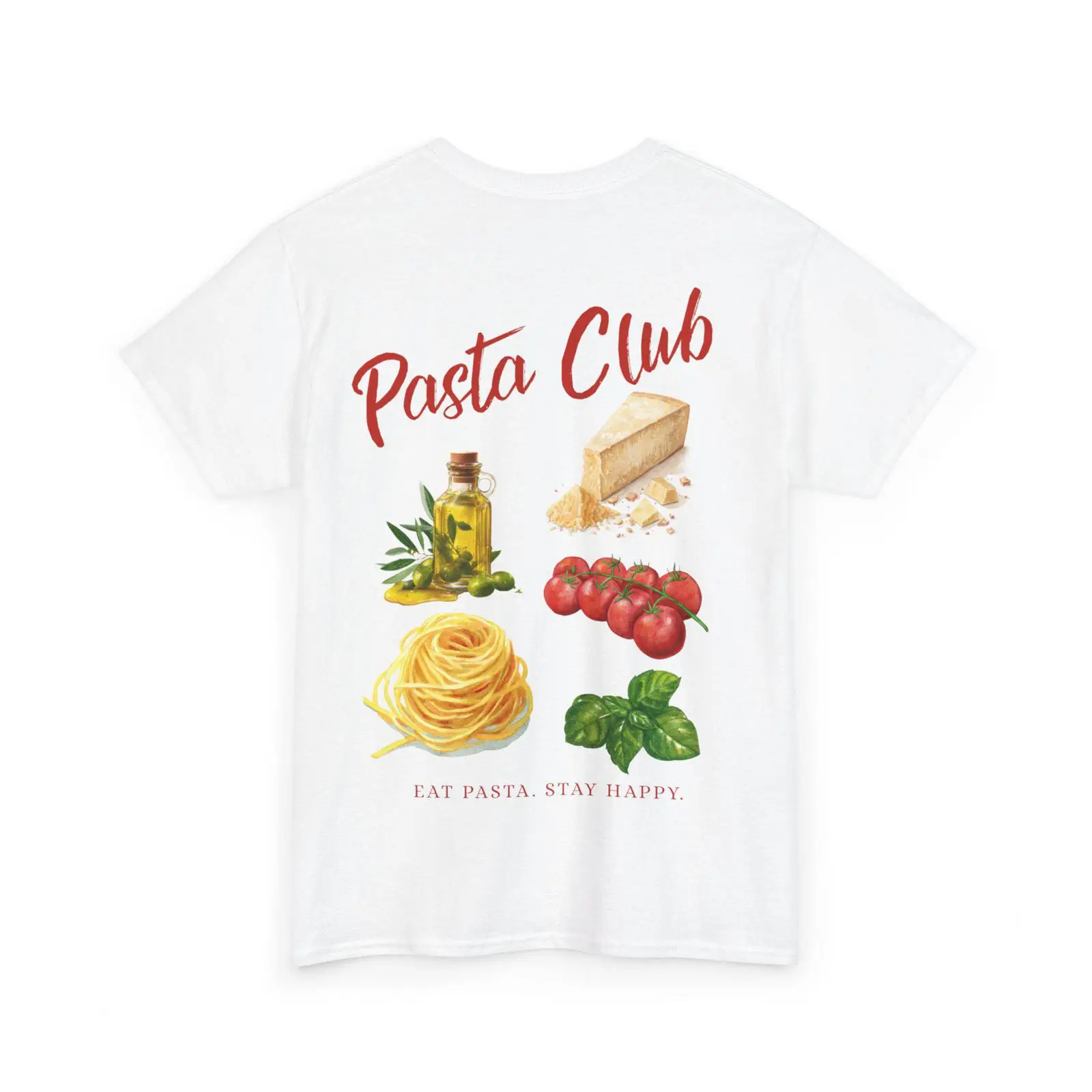 Pasta Club illustration T Shir - Vintage Fashion Illustrations のレビューと価格