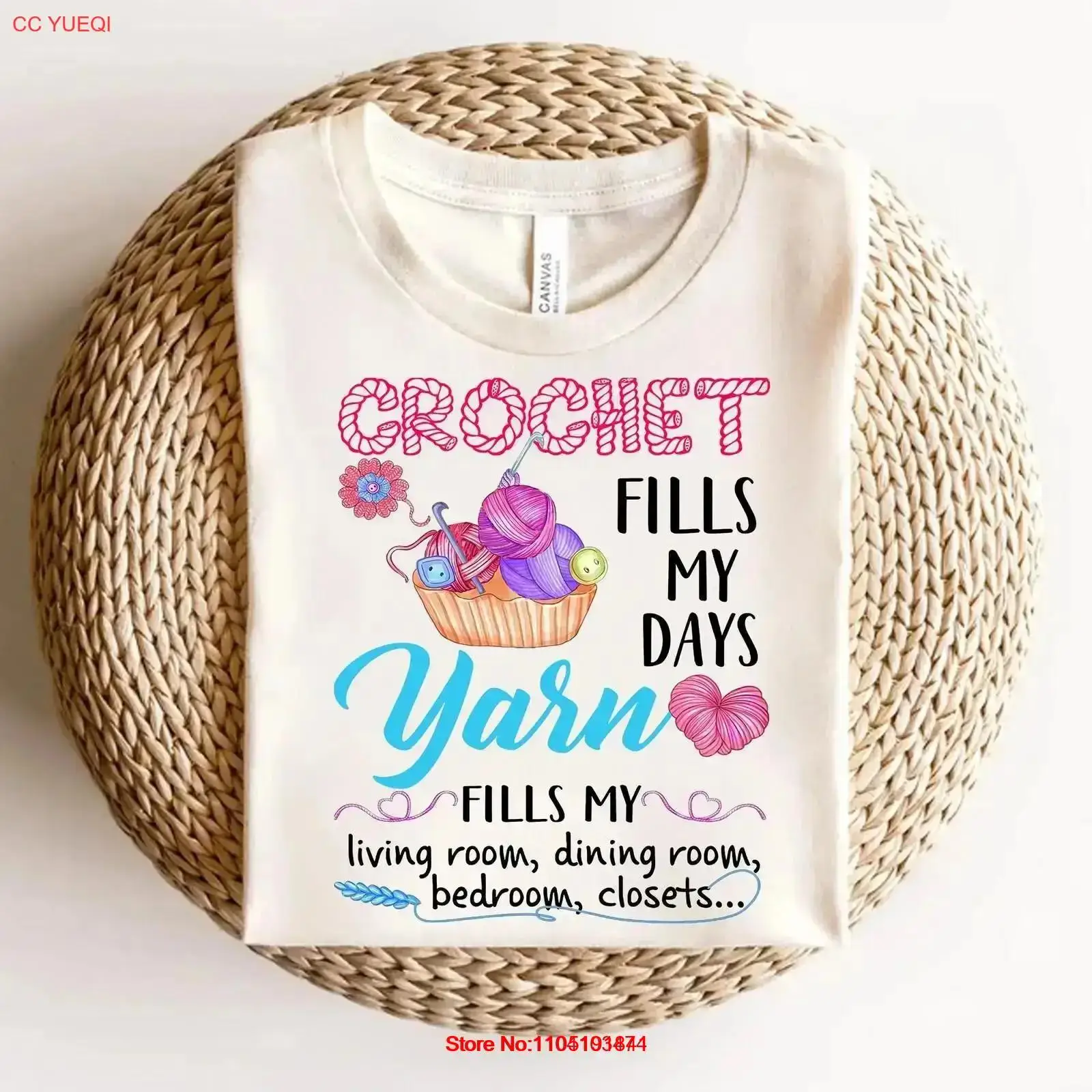 Crochet Fills My Days Yarn Hou - Vintage Fashion Houses のレビューと価格