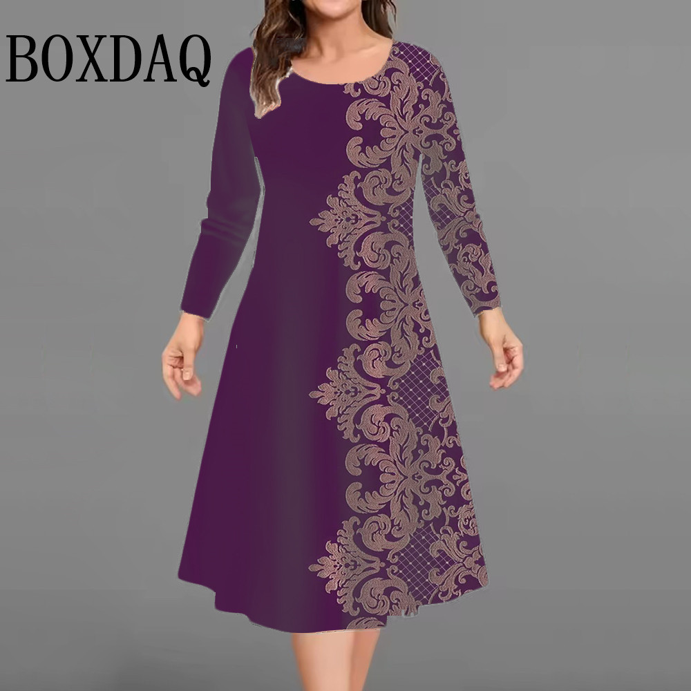 New Women's Retro Dress Flower - Vintage Fashion Fabrics のレビューと価格