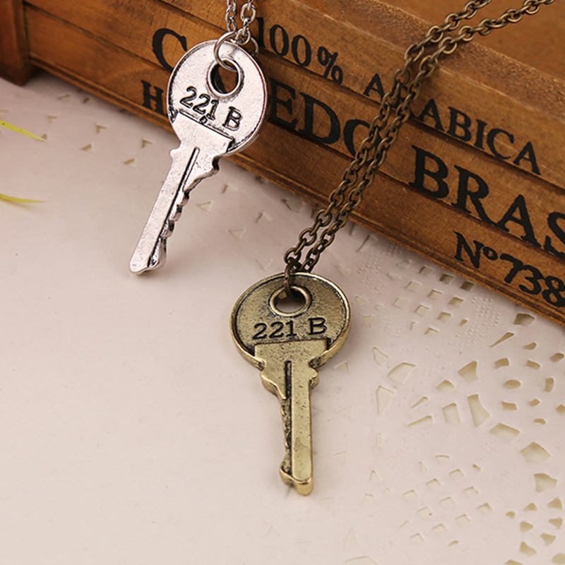 Sherlock 221b House Key Neckla - Vintage Fashion Houses のレビューと価格
