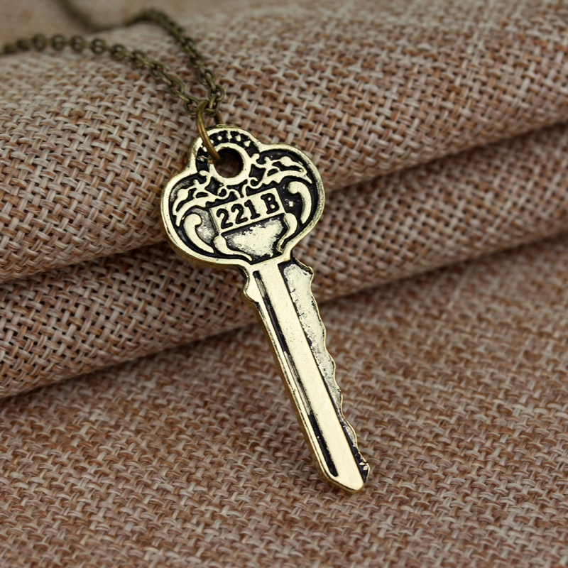 Sherlock 221b House Key Neckla - Vintage Fashion Houses のレビューと価格